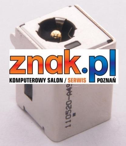 Gniazdo zasilania GNL48 do wtyczki 4.8x1.7mm (do zasilacza 90W i 65W) do notebooków HP DV6000, DV9000, Compaq F500 series, Compaq Presario F700