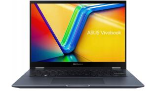Asus Vivobook S14 Flip 2w1 [TN3402YA-KN355W] 6-Core Ryzen 5 7540U /14 2880x1800 błyszcząca, dotykowy 360 OLED / 16GB / 1TB / Radeon / pk / 1.4kg / Win11Home (granatowy)