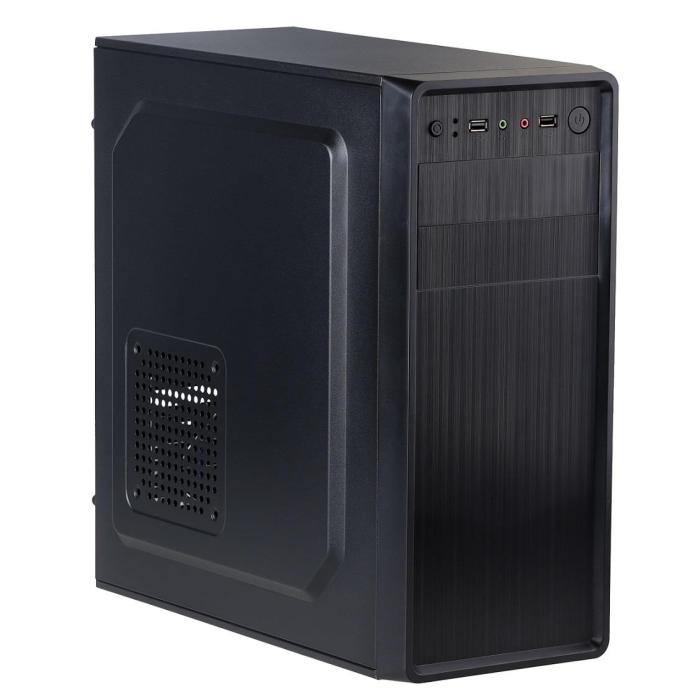 Akyga Micro ATX AK37BK 1xUSB 3.0, 1xUSB 2.0 czarna (1xUSB 2.0, 1xUSB 3.0) (1x2.5, 3x3.5, 2x5.25)