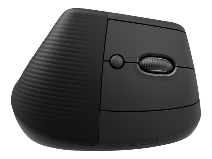 Logitech Lift Vertical Ergonomic Bluetooth for Business Wireless 4000dpi (optyczna, 1, 6) (grafitowy, wertylana) [910-006495]