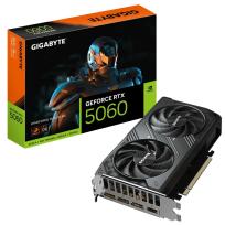 GeForce RTX5060 Gigabyte 8GB GDDR7 Windforce Max OC [GV-N5060WF2MAX OC-8GD] (1xHDMI 2.1b, 3xDP 2.1b) (128-bit, PCIe 5.0)
