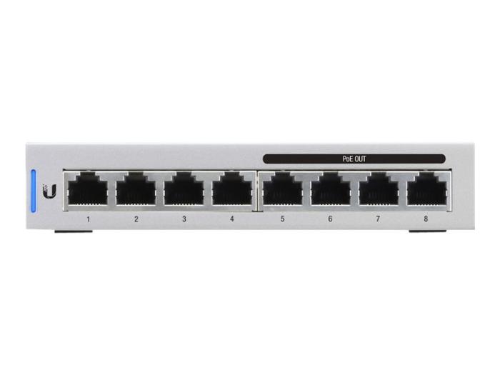UBIQUITI UniFiSwitch 8 8x10/100/1000 4xPoE 60W (switch zarządzalny) [US-8-60W]