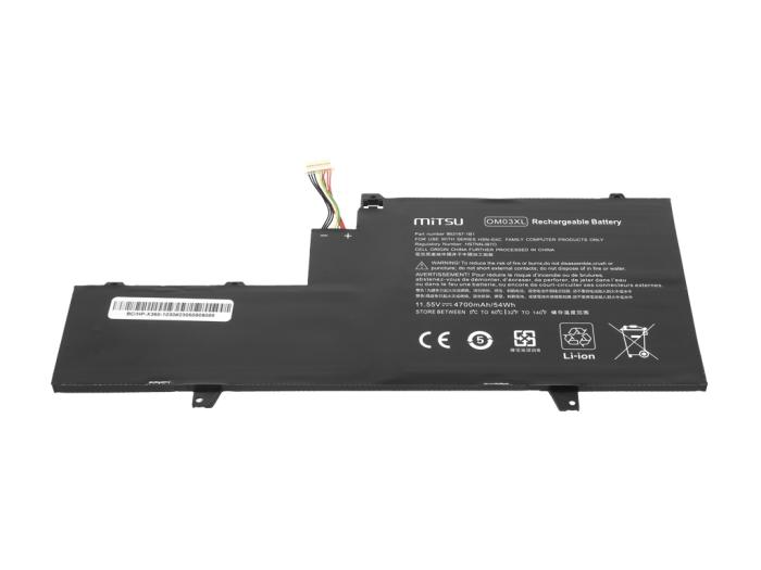 Mitsu bateria HP Elitebook x360, 1030 G2 11.55V, 4700mAh (54Wh) 3 ogniwa [BC/HP-X360-1030]