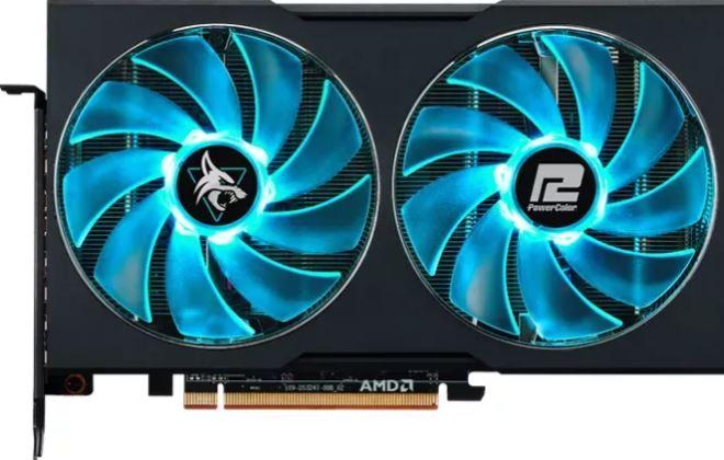 Radeon RX 7600 PowerColor 8GB GDDR6 Hellhound [1A1-G00396600G] (1xHDMI 2.1, 3xDP 1.4a) (128-bit, PCI-E 4.0)