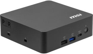 MSI Cubi NUC AI+ Copilot+ PC [3MG-004EU] Ultra 5 322 RAM 16GB SSD 512GB Wi-Fi 7 Air Cooler PSU 120W LAN 2x VESA 2xHDMI USB Thunderbolt W11P