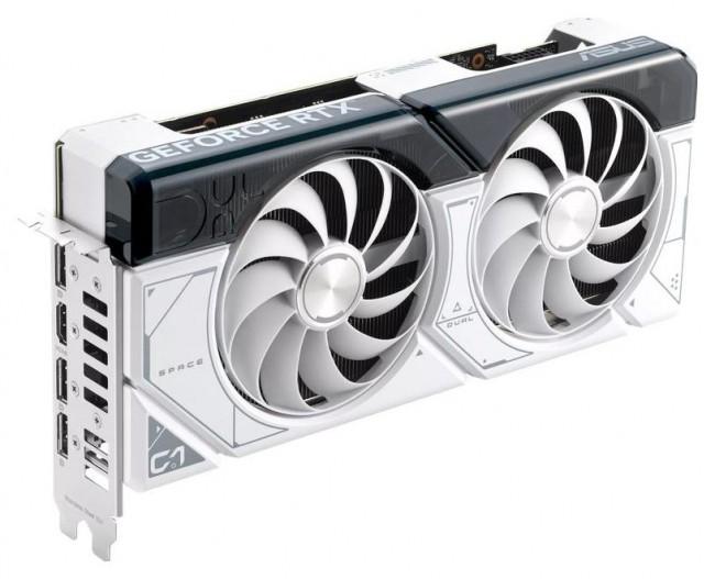 GeForce PCI-E RTX4070 Super Asus 12GB GDDR6X Dual White [DUAL-RTX4070S-12G-WHITE] (1xHDMI 2.1, 3xDP 1.4a) (192-bit, PCI-E 4.0)