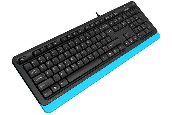 A4Tech FSTYLER FK10 Orange USB (niskoprofilowa, czarny-pomaranczowy)