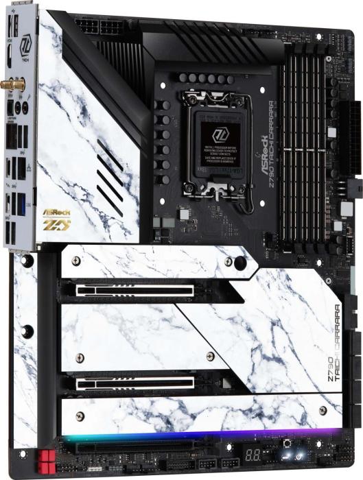 Asrock Z790 TAICHI CARRARA (Intel Z790) [S1700, 4xDDR5 do 7400MHz, (HDMI 2.1), (5xM.2, 1xPCIe 5.0 x16, 1xPCIe 5.0 x16 (x8), 1xPCIe 4.0 x16 (x4)), WIFI 6E, BT 5.3, ATX]