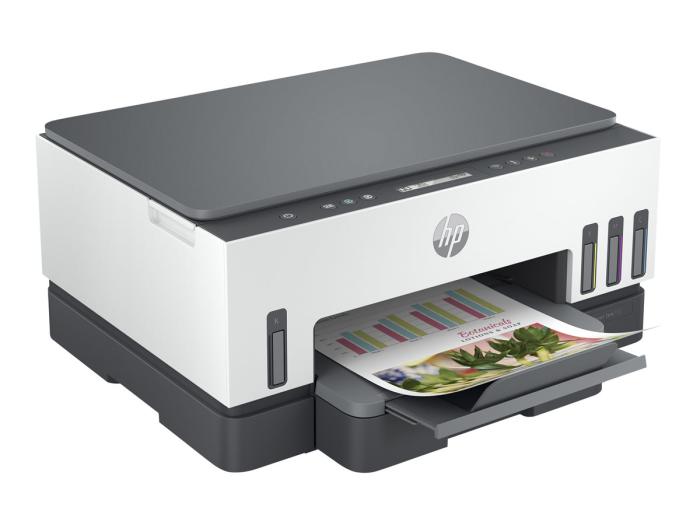 HP Smart Tank 720 All-In-One (drukarka, kopiarka, skaner) (USB 2.0, WiFi, BT LE) automatyczny dupleks [6UU46A]