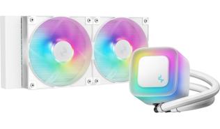 DeepCool LE240 V2 White (2x120 mm) [R-LE240-WHAMMN-G-2]
