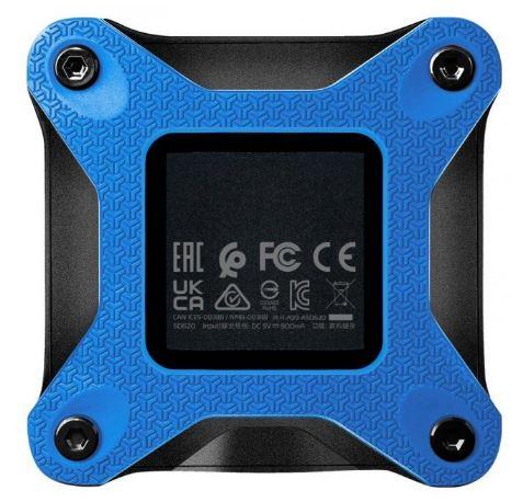A-Data External SD620 2TB SSD USB 3.2 10Gbit (520/450MB/s) (niebieski) [SD620-2TCBL]