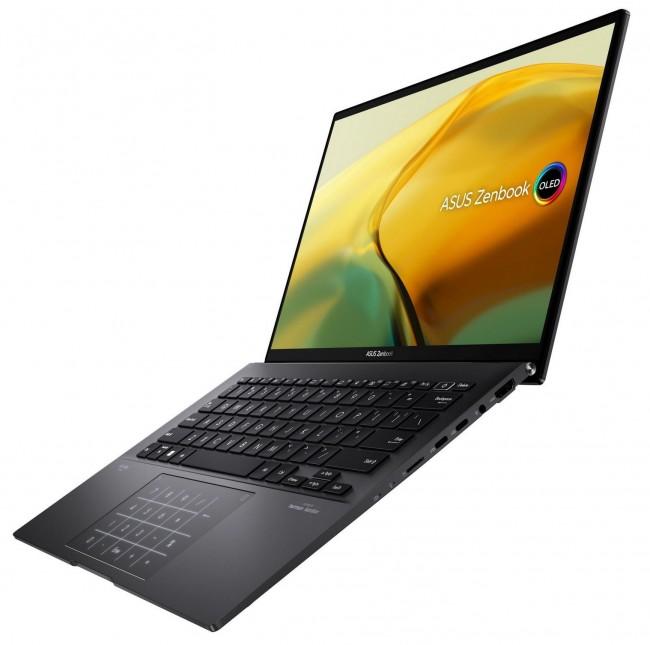 Asus Zenbook 14X OLED [UM3402YA-KM454W] 8-Core Ryzen 7 7730U/14 2880x1800 błyszcząca OLED 90Hz/16GB/1TB/Radeon/pk białe/1.39kg/Win11Home (czarny)