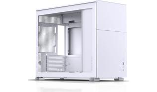 Jonsbo D31 White mATX Tempered Glass (biały) (1x USB-A 3.0, 1x USB-C 3.2 Gen2 10Gb, 1x Jack combo) (2x2.5, 1x3.5)