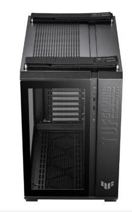 Asus TUF GAMING GT502 Plus Black (szkło hartowane) (1x USB 3.2 Gen2, 2x USB 3.2 Gen1) (4x3.5/2.5)