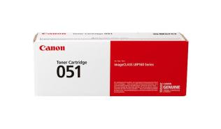 CRG-051 Black (2168C002) oryginalny toner Canon, 1700 str. (Canon imageCLASS LBP162, MF262, MF264, MF267, MF269, i-SENSYS LBP162dw, MF264dw, MF267dw, MF269dw, Satera LBP161, LBP162)