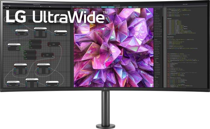 38’’ LG 38WQ88C-W (IPS LED, 3840x1600, 300, 5ms, HDR600, 60Hz) (2xHDMI 2.0, 1xDP 1.4, 1xUSB-C 3.0/DP 1.4, 2xUSB-A 3.0) głośniki (2x10W), biało-czarny