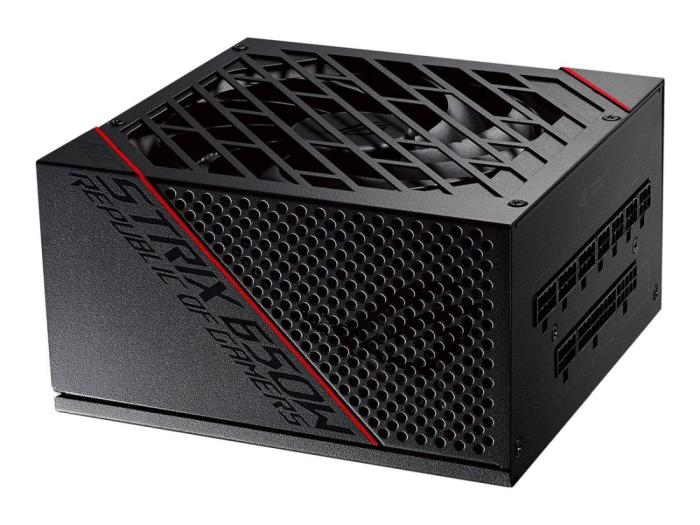 Asus ROG Strix (650W) (1x135mm) Modularny 80+Gold (CPU 2x4+4) (PCI-E 4x6+2) (3xMolex, 8xSATA) [ROG-STRIX-650G]