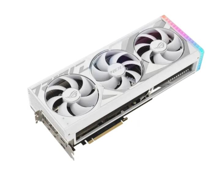 GeForce PCI-E RTX4080 Super Asus 16GB GDDR6X ROG Strix White [ROG-STRIX-RTX4080S-16G-WHITE] (2xHDMI 2.1, 3xDP 1.4a) (256-bit, PCI-E 4.0)