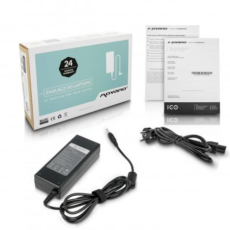 Movano zasilacz do laptopa HP COMPAQ 19V / 4.74A / 90W z wtyczką 4.8x1.7mm [COM19474]