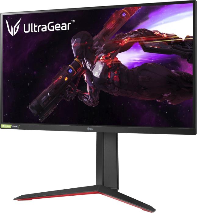 27’’ LG 27GP850P-B (IPS LED, 2560x1440, 400, 1ms, 180Hz) (DP 1.4, 2xHDMI, 2xUSB 3.0) pivot, czarny