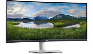 (34) Dell S3422DW (VA zakrzywiony 4K, 3440x1440, 300, 4ms, 100Hz) (2xHDMI, DP, 2xUSB 3.0) srebrny [210-AXKZ]