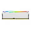 DDR5 32GB 6000 MHz Kingston Fury Beast White RGB XMP CL40 1.35V [KF560C40BWA-32]