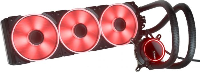 Fractal Design Celsius+ S36 Prisma Water Cooling Unit (chłodzenie wodne) (3x120 mm, 4-pin PWM + 3-pin ARGB, ARGB) [FD-W-2-S3602]