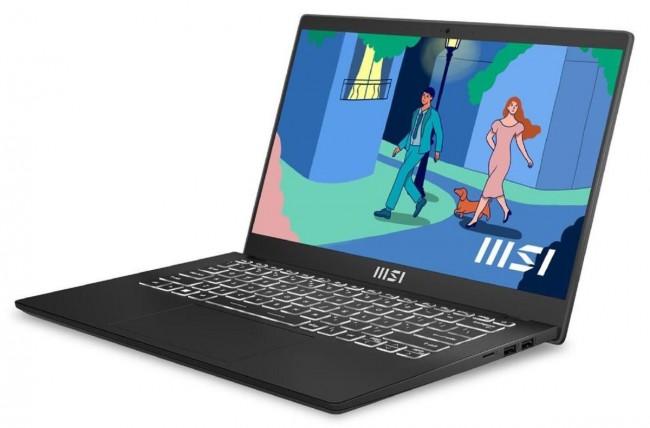 MSI Modern 14 [C12MO-868PL] 10-Core i5-1235U/14 1920x1080 matowa IPS/16GB DDR4 (max 32GB)/512GB SSD/Iris Xe/pk/1.4kg/Win11Home