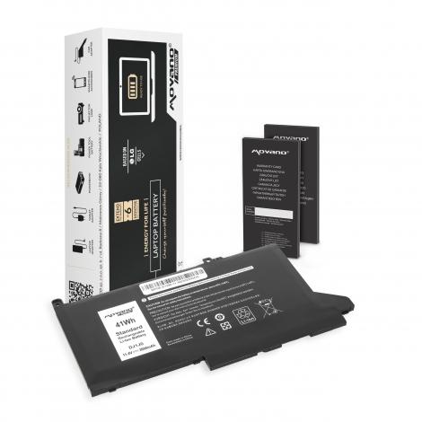 Movano Premium bateria Dell Latitude 7390, 7490 11.4V, 3600mAh (41Wh) 3 ogniwa [BZ/DE-E7390-11.4]