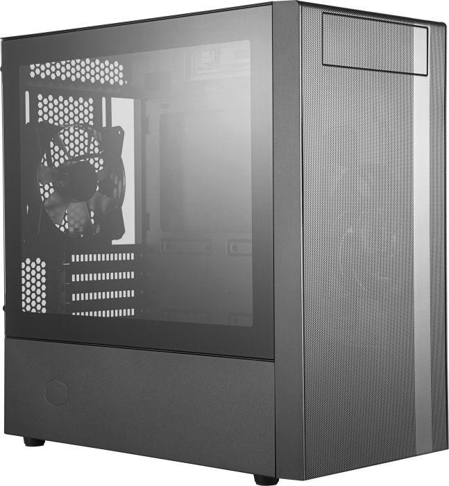 CoolerMaster MasterBOX NR400 (szkło hartowane) (2x USB-A 3.0) (4x2.5/3.5, 1x5.25) [MCB-NR400-KG5N-S00]