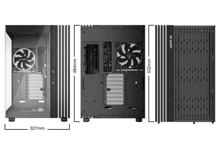 be quiet! Light Base 900 FX Black E-ATX Midi ARGB [BGW71]