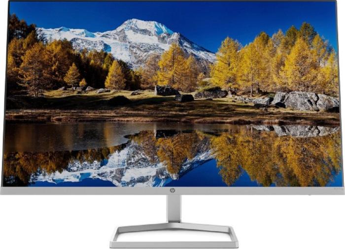 27’’ HP M27fq (IPS LED, 2560x1440, 300, 99% sRGB, 5ms, 75Hz) (DP, 2xHDMI) srebrny [2H4B5E9]