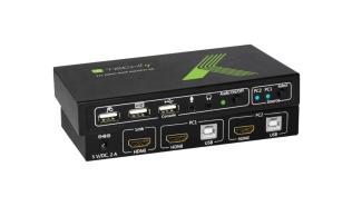 Przełącznik Techly KVM 2/1 HDMI [28696]