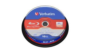 BD-RE Verbatim 25GB x2 Hard Coat 10-pack Spindle [43694]