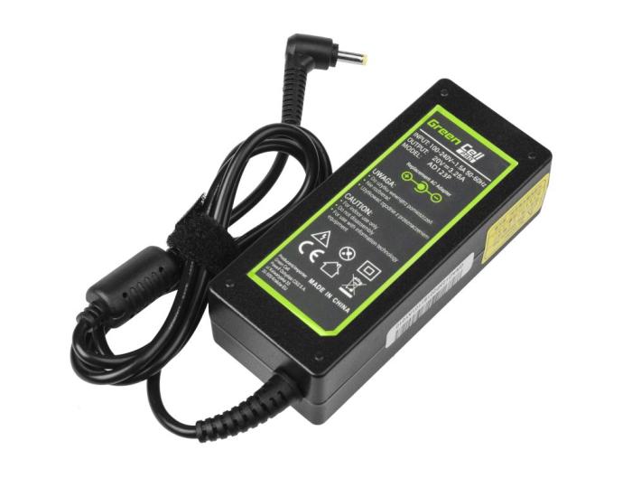 GreenCell zasilacz do laptopa Lenovo 20V / 3.25A / 65W z wtyczką 4.0x1.7 [LEN20325C, AD123P]