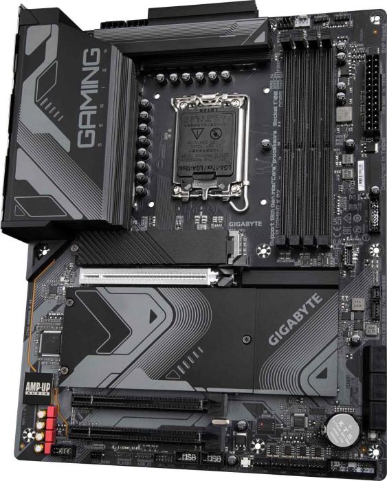 Gigabyte Z790 GAMING X AX (Intel Z790) [S1700, 4xDDR5 do 7600MHz, (HDMI 2.0, DP 1.2) (4xM.2, 1xPCIe 5.0 x16, 1xPCIe 4.0 x4, 1xPCIe 3.0 x4), WiFi 6E, ATX]