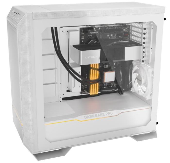 be quiet! Dark Base Pro 901 White (szkło hartowane) (4xUSB 3.2 Gen1, USB-C 3.2 Gen1) (6x2.5, 2x3.5) [BGW51]