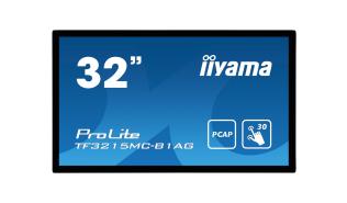 (32) Iiyama TF3215MC-B1AG (VA dotykowy, 1920x1080, 500, 8ms, 60Hz) (VGA, HDMI, USB 2.0) (VESA) czarny