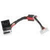 Gniazdo zasilania z kablem do wtyczki 7.4x5.0mm do notebooków Dell Inspiron 15 2521 3521 3531 3537 5521 5537 5721 / 5Pin dł. 17cm [DC30100M900 yf81x 0yf81x]
