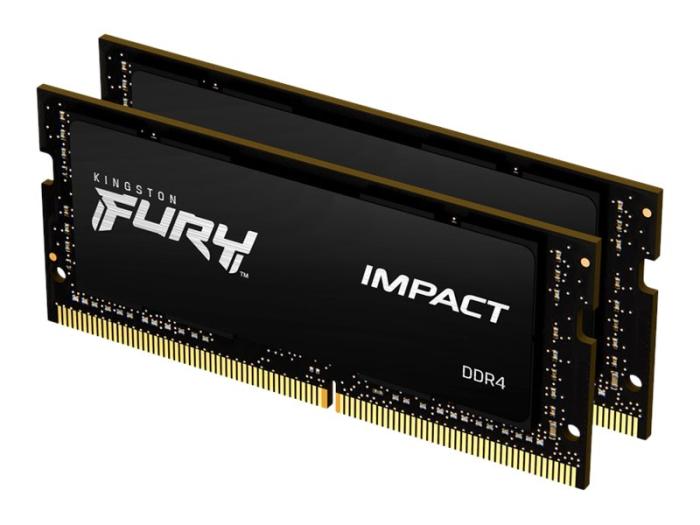SO-DIMM DDR4 16GB (2x8GB) 2666 MHz Kingston FURY Impact CL16 [KF426S15IBK2/16]
