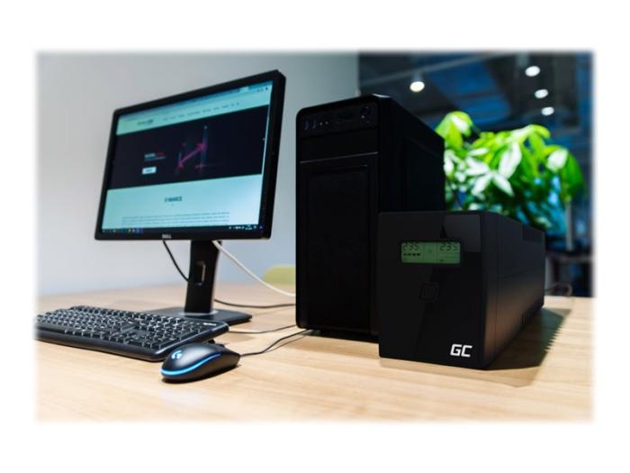 Green Cell UPS01LCD 600VA (360W)