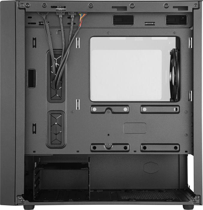 CoolerMaster MasterBOX NR400 (szkło hartowane) (2x USB-A 3.0) (4x2.5/3.5, 1x5.25) [MCB-NR400-KG5N-S00]