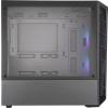 CoolerMaster MasterBOX MB311L ARGB (czarny) (szkło hartowane) (2xUSB 3.2 Gen1) (2x2.5, 2x3.5/2.5) [MCB-B311L-KGNN-S01]