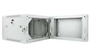 Lanberg szafa rack wisząca dwusekcyjna 19 6U 600X600 (szary) [WF02-6606-10S]