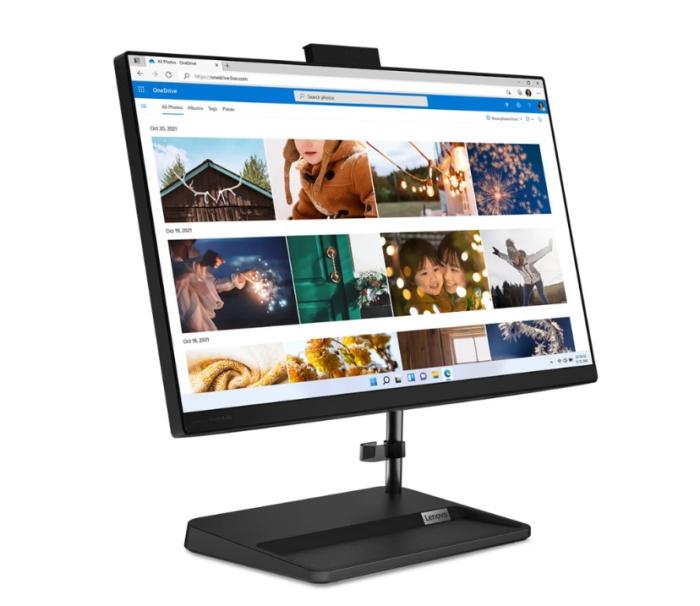 Komputer All-in-One LENOVO IdeaCentre 3-24IAP7 [F0GH017APB] 8-Core i5-12450H/24 1920x1080 matowa/16GB DDR4/512GB SSD/UHD/brak systemu (czarny)