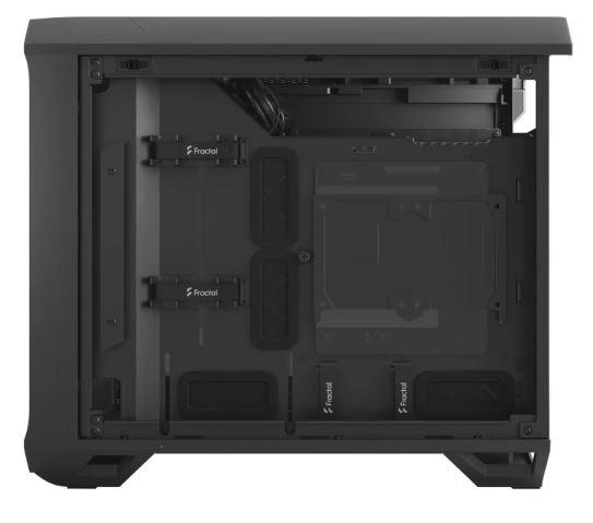 Fractal Design Torrent Nano Black TG Dark tint (szkło hartowane) (1x USB-C 3.2 Gen1, 2x USB 3.2 Gen1) (2x2.5, 1x3.5/2.5) [FD-C-TOR1N-01]