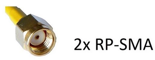 Antena Tales Mimo 14V 2x14 dBi WiFi 2.4GHz 2x2m RP-SMA [ZN0183]