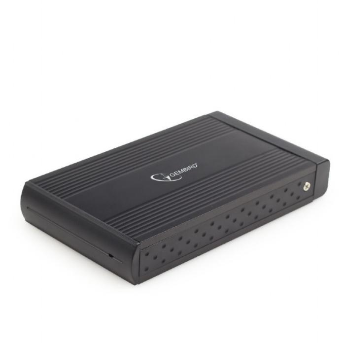 Obudowa Gembird EE3-U3S-3 USB 3.0 (3.5’’) SATA Black aluminiowa