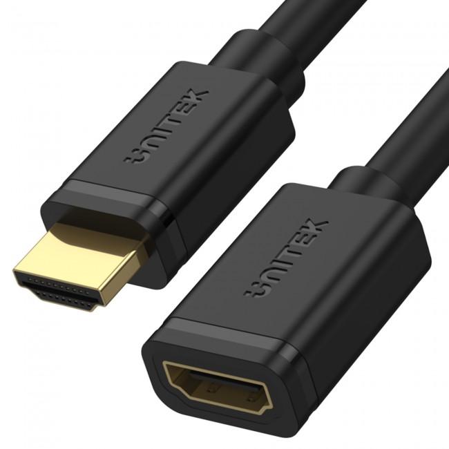 Unitek przedłużacz HDMI M / HDMI F v2.0 (2.0 m) [Y-C165K]