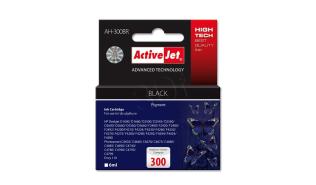 AH-300BR (300) - czarny, wkład z atramentem ActiveJet, 6ml, zamiennik CC640EE (HP Deskjet D1600, D2500, D5560, D5563, F2400, Envy 110, Photosmart C4635, C4740)